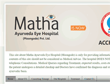 Tablet Screenshot of mathahospital.com